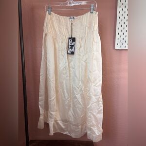 Future Collective Pleated Midi Skirt